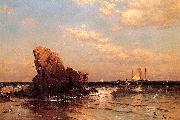 Alfred Thompson Bricher By the Shore USA oil painting artist